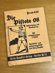 German Manual Die Piftole 08 Preis 0.25