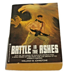 William W Johnstone BATTLE in the ASHES #17 Ben Raines ZEBRA 1993 1st P Action