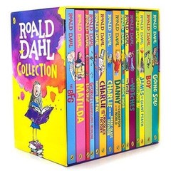 Roald Dahl Collection – 15 Paperback Book Boxed Set 2016 Edition – GOOD