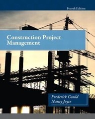 Construction Project Management by Nancy Joyce and Frederick Gould USA STOCK….
