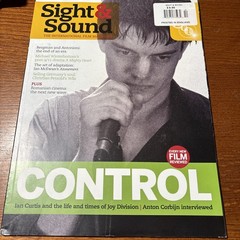 VTG 2007 SIGHT & SOUND Magazine: Ian Curtis Joy Division Tella Christian Petzold
