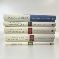 Lot Of 5 Medical Medium Hardcover Books By Anthony William