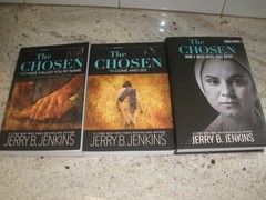 THE CHOSEN BOOKS 1-3 PB & HC DJ JERRY B JENKINS