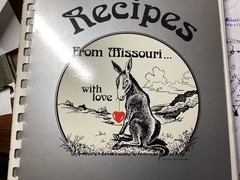 1986 Recipes from Missouri With Love Cookbook 1st Edition PB Vintage SandyBuege