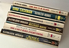 Lot of 6 Gothic Romance Paperback Novels – Kathleen Norris