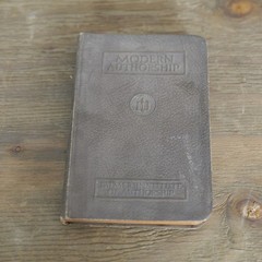 Modern Authorship Palmer Institute 1928 Embossed Booklet English