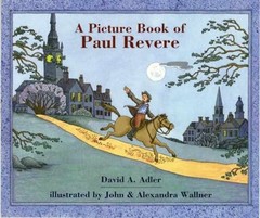 A Picture Book of Paul Revere – Paperback, by Adler David A. – Very Good