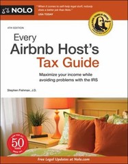 Every Airbnb Host’s Tax Guide Paperback Stephen Fishman