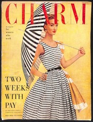 Rare Vintage Charm Magazine May 1954 | Summer Vacation Fashions – 212 pages