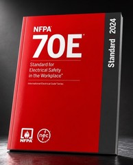 NFPA 70E 2024 Electrical Safety in the Workplace Standard Paperback Book
