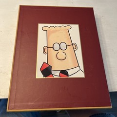 Dilbert 2.0 20 Years of Anniversary Scott Adams Hardcover w/Slipcase DVD Disc