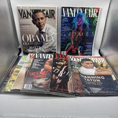 Vanity Fair magazine lot of 8 with Hollywood and famous covers amazing editions