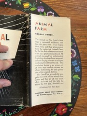 ANIMAL FARM George Orwell 1946 1st Edition Book Club Edition BCE Hardcover DJ
