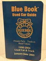Kelley Blue Book Used Car Official Guide 1990-2004 Used Car Truck Jan June 2005