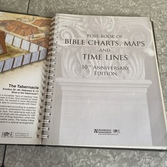 Rose Book of Bible Charts Maps & Time Lines 10th Anniversary Expanded Foldouts