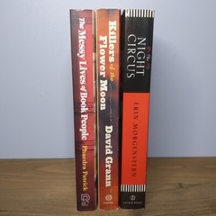 Bestseller Book Lot : Killers of the Flower Moon, The Night Circus, + More