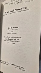 BRAIN AND PERCEPTION: K. H. Pribram HC/Very Good (see photos:)