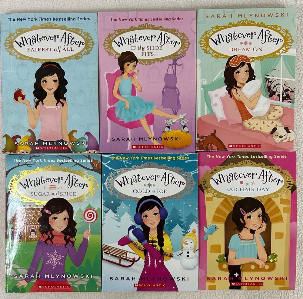 “Whatever After” Lot of 6 Sarah Mlynowski Chapter Books