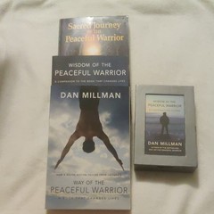 4 PC Way of the Peaceful Warrior, Sacred Journey, Wisdom, cards by Dan Millman
