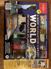 NEW ENCYCLOPEDIA BRITANNICA 6 BOOK INTERACTIVE LIBRARY WORLD INFORMATION ATLAS