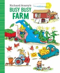 Richard Scarry’s Busy Busy Farm (Richard Scarry’s BUSY BUSY Board Books) – GOOD