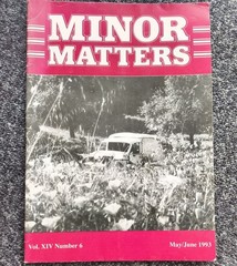 MINOR MATTERS MAGAZINE May/June 1993