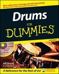 Drums For Dummies – Jeff Strong, 0471794112, paperback