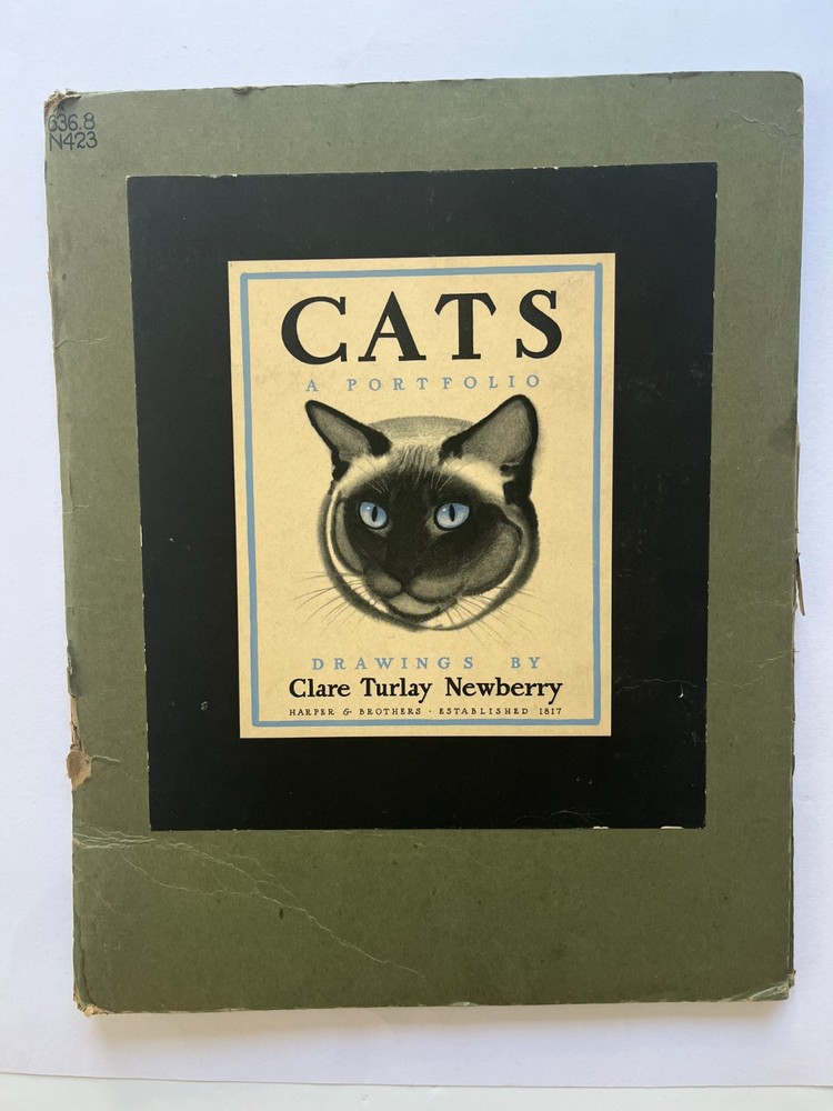 CATS ~ A PORTFOLIO ~ Clare Turlay Newberry ~ 1943 vintage prints x 16