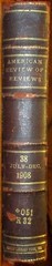 1908 American Review of Reviews Hardcover Book 768 Pages W/Olympic Games