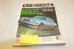 CAR AND DRIVER BAD-ASS BENZ! DECEMBER 1998 VOL.44 #6 (O9677-1 [BOX L] DDD #188)