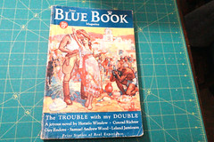 BLUE BOOK MAGAZINE JUNE 1934 VOL.59 N0.2 RARE ALL GENRE PULP ADVENTURE MAG