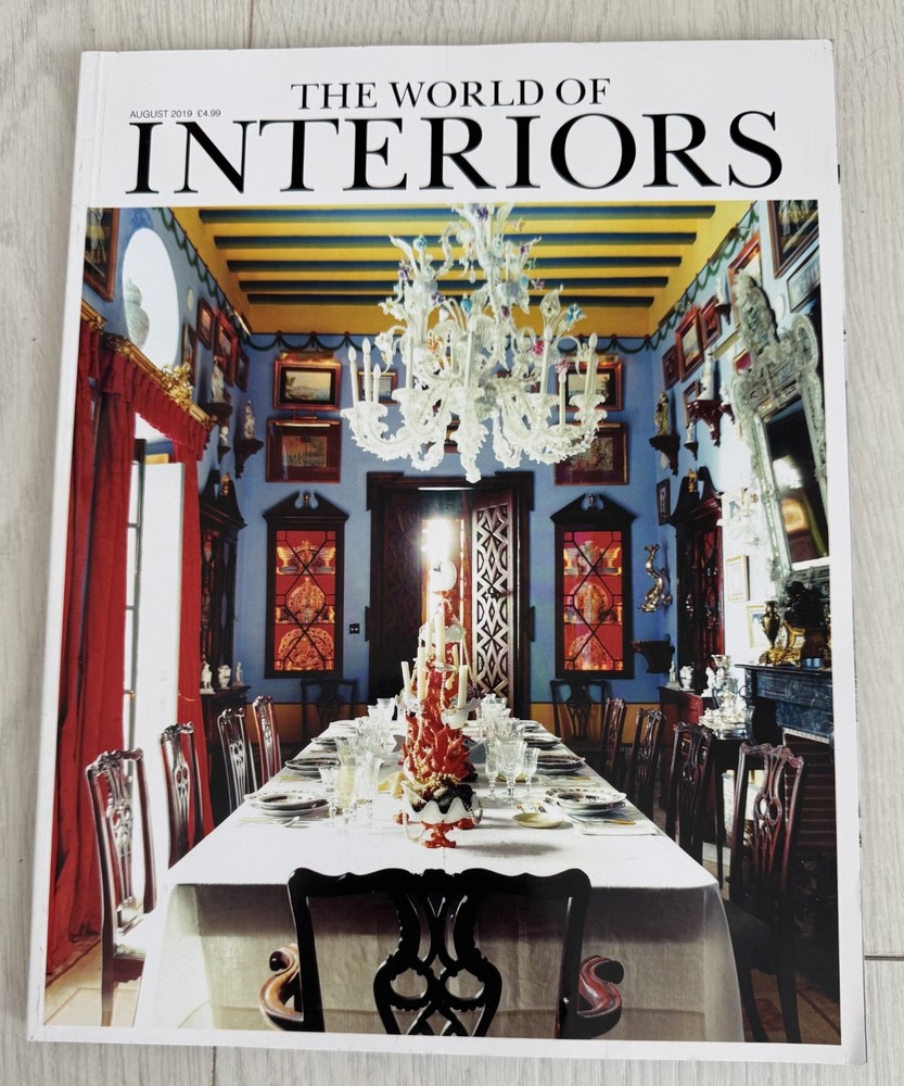 The World of Interiors Aug 2019 Cadiz Palace Greek Island House Frances Hodgkins