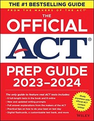The Official ACT Prep Guide 2023-2024: Book + 8…, ACT