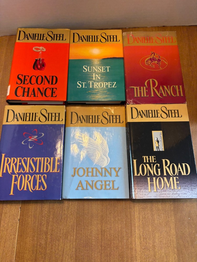 Danielle Steel Lot of 6 Hardcovers w/DJ (See photos for titles)