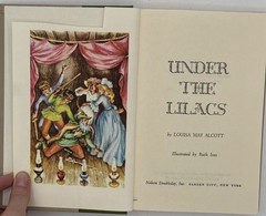 Lot of 3 Vintage Books by Louisa May Alcott, 1955 HC Nelson Doubleday, B153