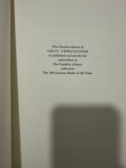 Franklin Library Great Expectations by Charles Dickens 100 Greatest Books