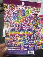 Lisa Frank Picture Find Books * The Fantastic World* And 600 Sticker Book
