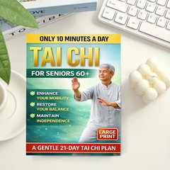 Chair & Standing Tai Chi For Weight Loss – Gentle 28-Day Illustrated Program