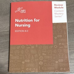 ATI Nursing Review Module Content Mastery Book Edition 8.0-12.0