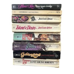Janet Louise Roberts Vintage Paperback Book Lot Of 8 Pocket Goth Romance