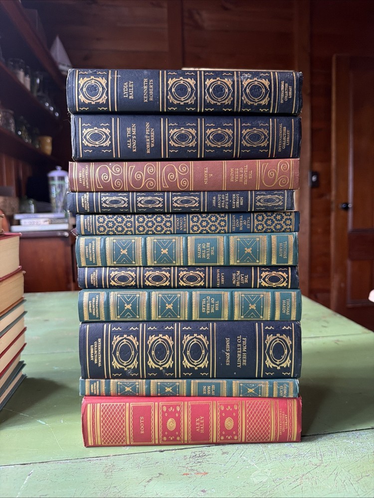 International Collectors Library Lot Of 11 Decorative Books Staging Airbnb READ