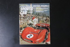 Sports Car Graphic Magazine Vintage Race Car Chaparral C-2 McLaren-Olds