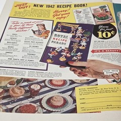 Ladies Home Journal Mag Feb. 1942 40s Fashions Full Color Ads Beauty Recipes