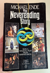 The Neverending Story, Michael Ende, 1984 Penguin Movie Tie-in Edition, Art