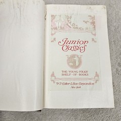 The Junior Classics Young Folks Shelf Of Books Tales From Greece & Rome Vol 3
