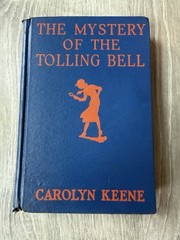 Vintage Nancy Drew Mystery Of The Tolling Bell Blue & Orange Hardback Cover Book