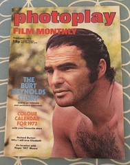 PHOTOPLAY FEB 1973 BURT REYNOLDS STORY CALENDAR 1973 Richard Burton ROGER MOORE