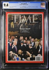 ⭐️Time Magazine Donald Trump 2025 Inauguration CGC 9.4🔥