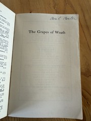 The Grapes of Wrath by John Steinbeck 1st Paperback Edition 4th Printing 1959