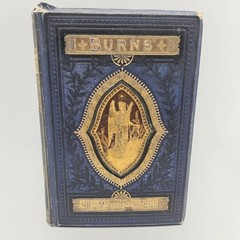 Antique Burns Poems And Letters Published By Gall & Inglis Decorative Inlay